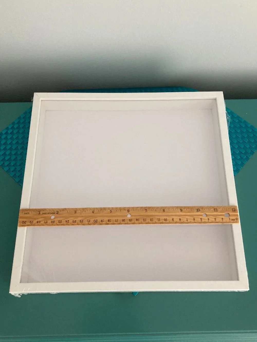 NWT Shadow Box Wood Decor Display Size 12
